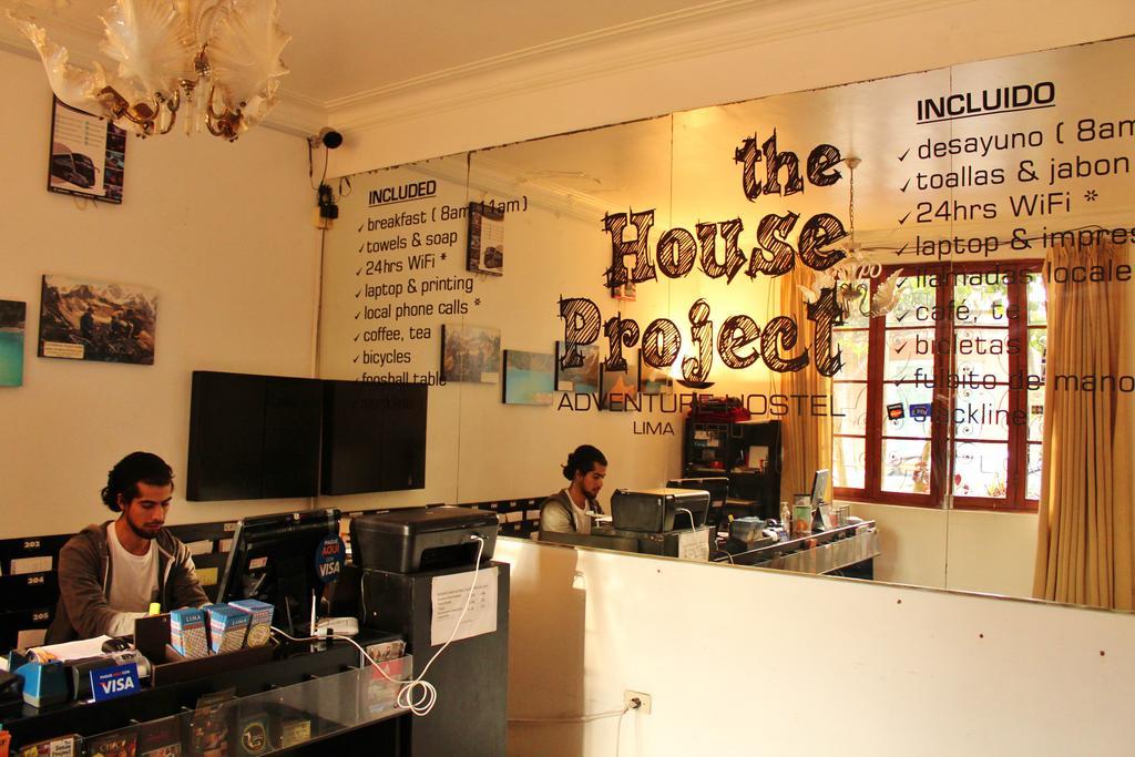 The House Project Backpackers Лима Екстериор снимка